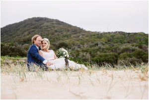 Relaxed south west rocks wedding